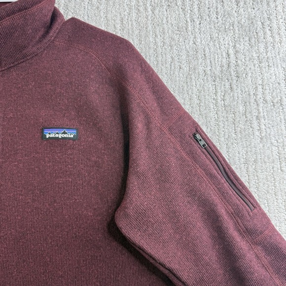 Patagonia Better Sweater Full Zip Women's Fleece Jacket Size XL Maroon - Picture 5 of 11